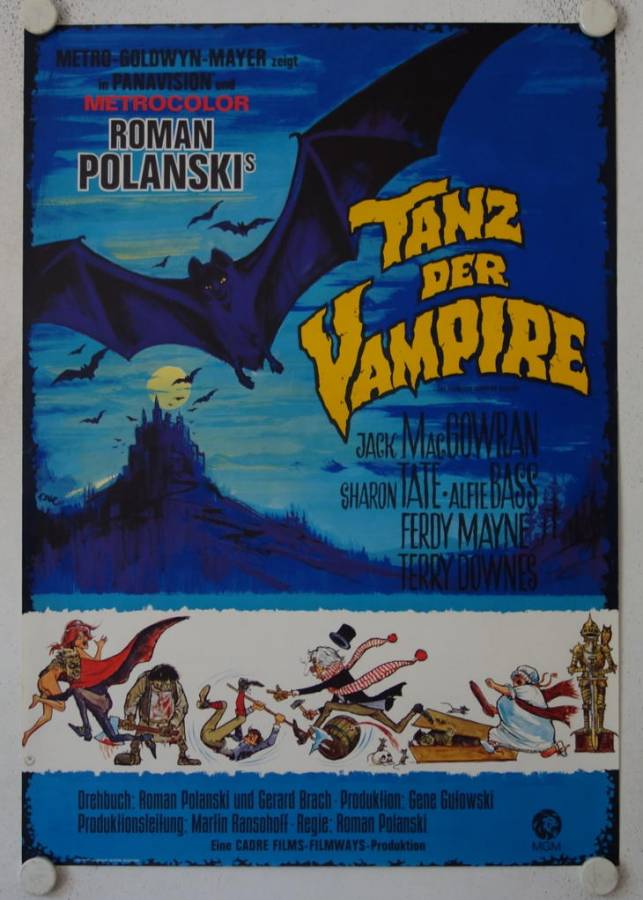 Tanz der Vampire originales deutsches Filmplakat